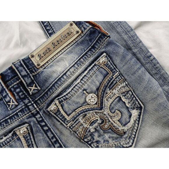 Rock Revival Cait Skinny Jean Size 26 - Picture 4 of 9